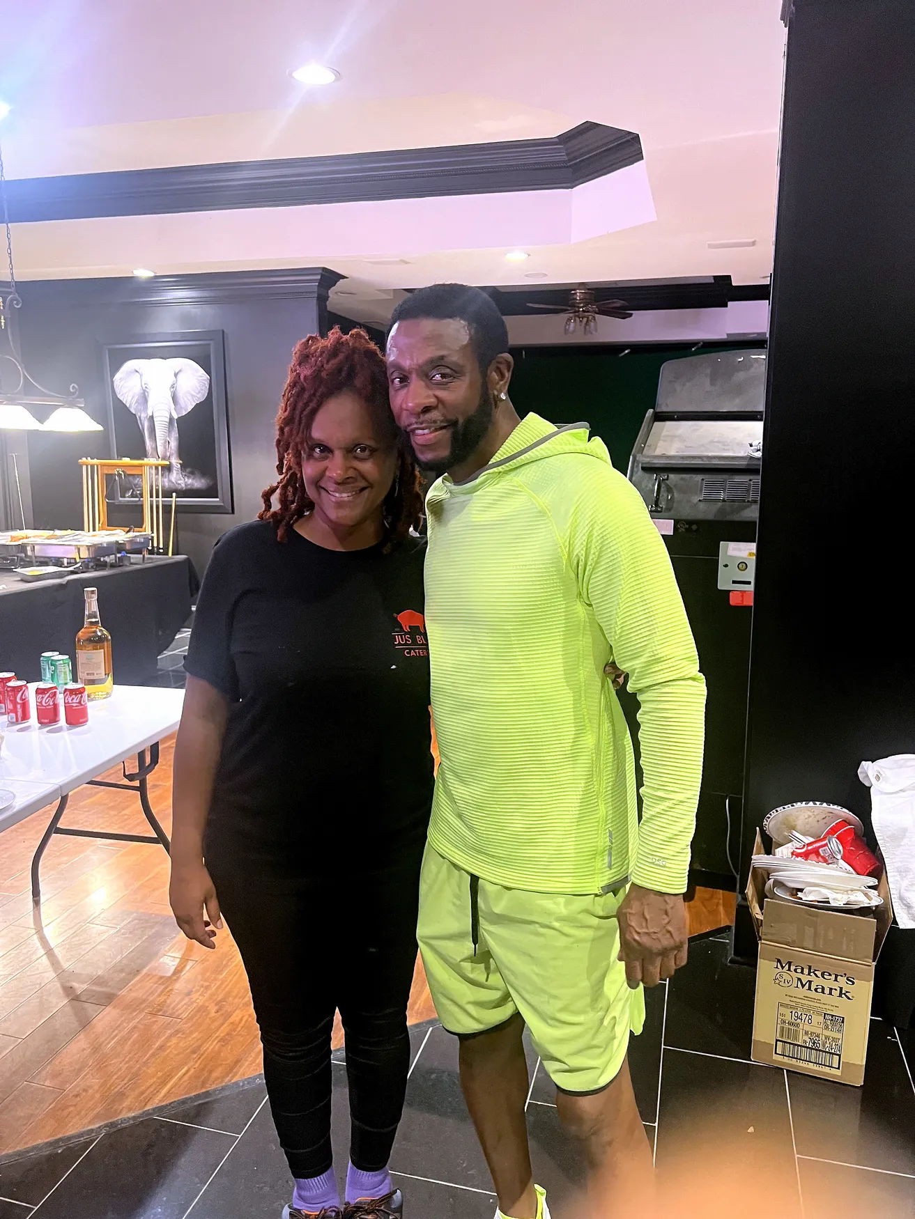 Guest coming back for more Jus Blaze BBQ
